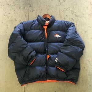 Vintage Starter Denver Broncos Puffer Jacket 
S